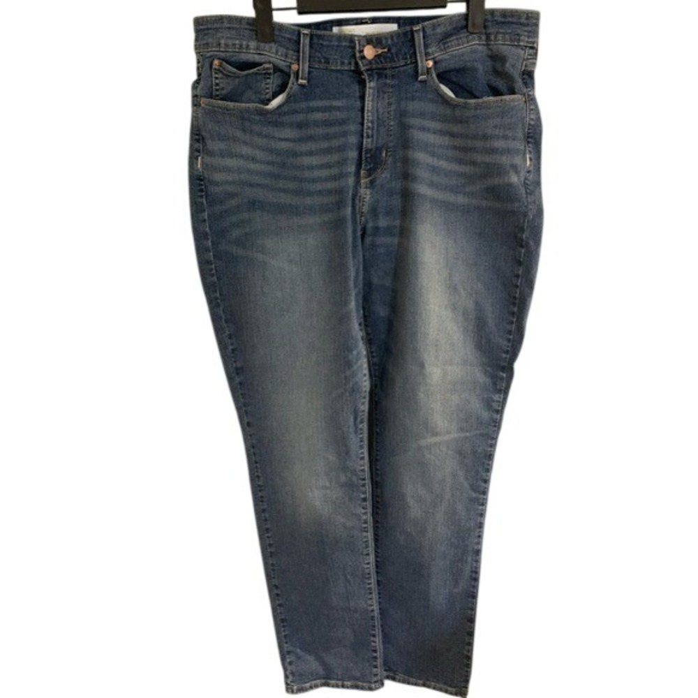 Signature by Levi Strauss Gold Mid Rise Straight Leg Denim Jeans Men 16M W33 L32